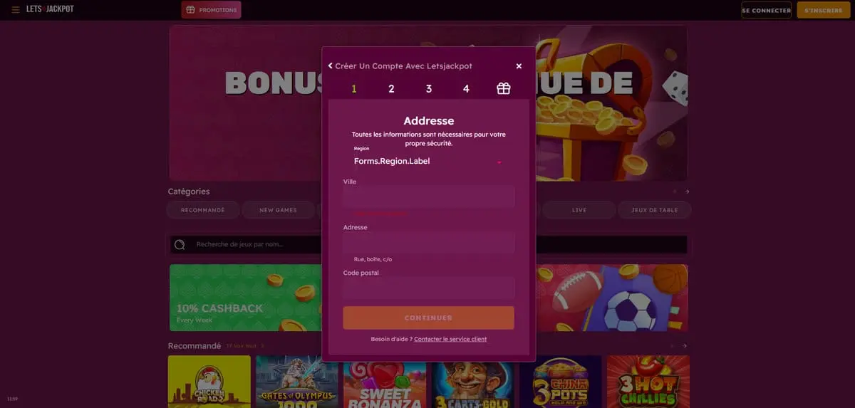 LetsJackpot Casino Review – Spellen, bonussen en functies image 2
