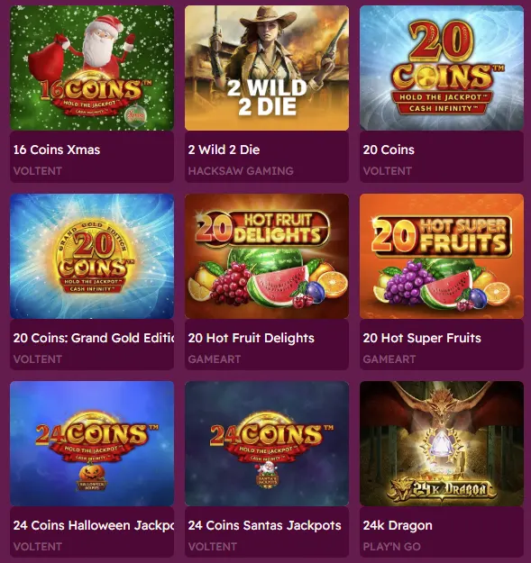 De beste spellen van LetsJackpot Casino
