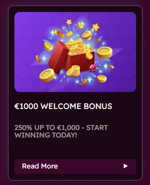 Welkomstbonus van LetsJackpot Casino